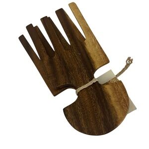 Wooden Salad Hands Hand Carved Hardwoods of the South Pacific